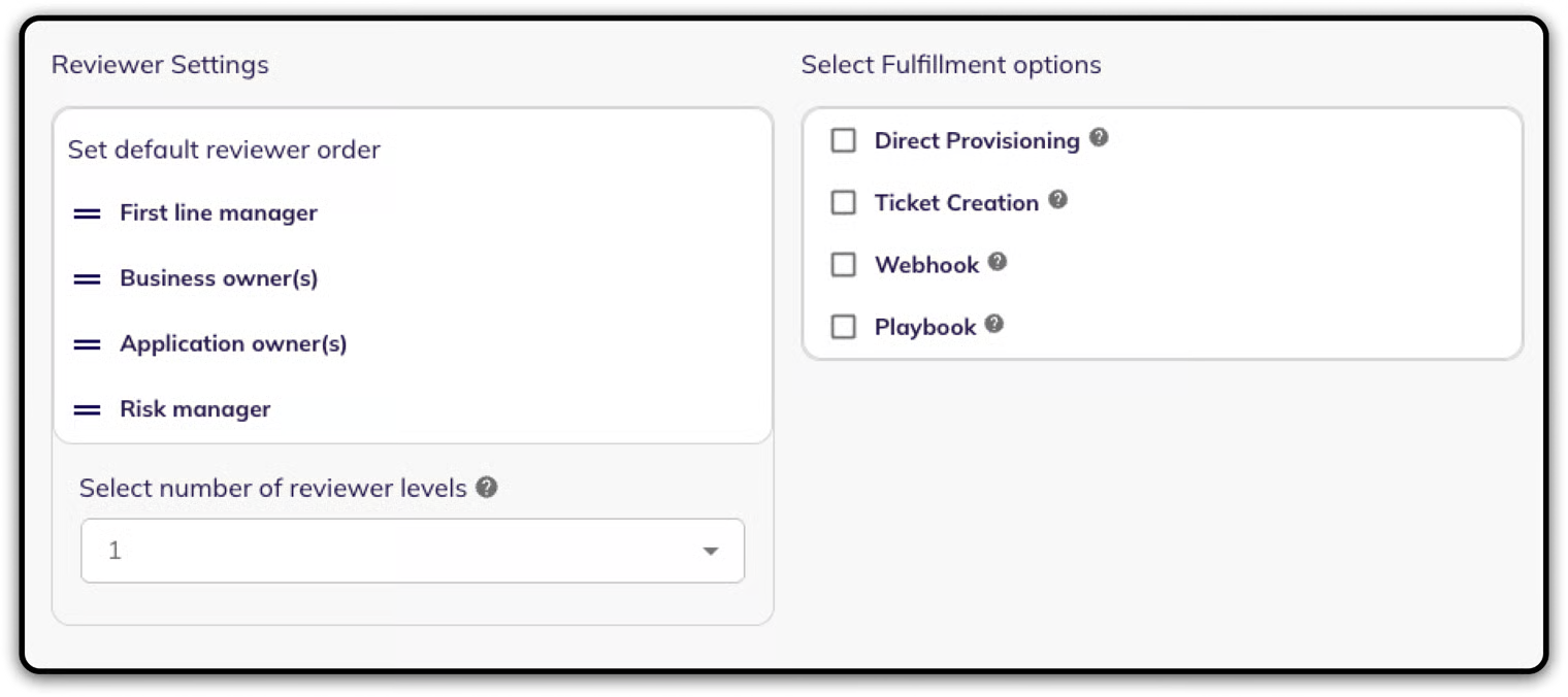The Optional Configuration step of the integration wizard